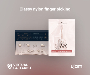 Classy nylon finger picking Virtual Guitarist Silk by UJAM