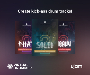 Create kick-ass drum tracks! Virtual Drummer by UJAM