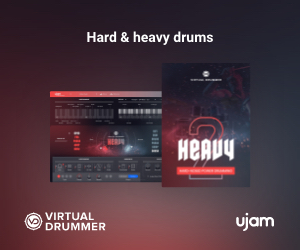 Hard & heavy drums Virtual Drummer Heavy by UJAM